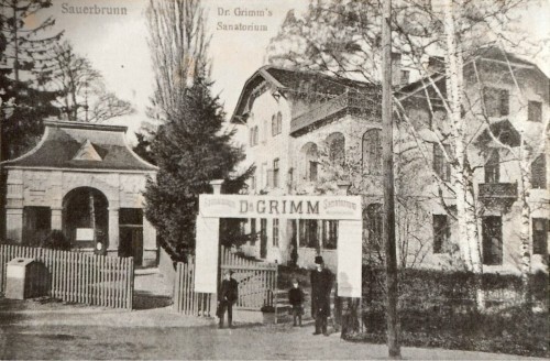 Kurhaus und Sanatorium 1903